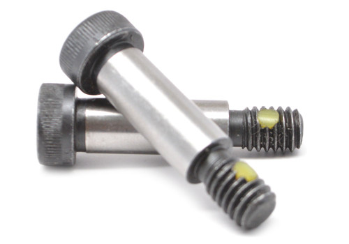 Picture of Brighton Best 295130 1/2"-3/8-16X2 3/4" Socket Shoulder Screws Coarse Alloy Nylon-Pellet Thermal Black Oxide